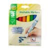 Crayola My First Ultra-Clean Washable Markers, 8 Classic Crayola Colors Non-Toxic Art Tools for Toddlers & Preschoolers 2 & Up, Crush Proof Tip Made for Little Hands, Worry-Free Fun 8 Count (Pack of 1)