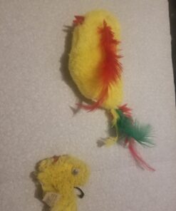 SPOT by Ethical Products A-Door-Able Plush Bird Cat Toy with Feathers – Interactive Cat Toy for Indoor Cat – with Catnip 4.5" 17 61ibrBiraJL