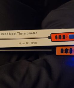 ThermoPro TP01A Digital Meat Thermometer for Cooking Candle Liquid Deep Frying Oil Candy, Kitchen Food Instant Read Thermometer with Super Long Probe, Backlit, Lock Function 1 44 61ic6lSnjTL