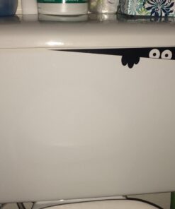 (2) Sticker Connection | Toilet Monster Bathroom Decal | Sticker Funny Kids Vinyl Decal Potty Training Halloween | 2"x12" (Black) 43 61iduLfSjKL