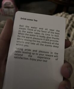 Namaste Stress Reducing Cards - Self Care Cards, Anxiety and Stress Relief Gifts, Mindfulness & Meditation Cards, Mindful gifts for Women - MSS Inc 33 61ifZda6PxL