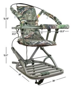 Alternative view of Summit Treestands Viper SD Climbing Treestand, Choose Camo Mossy Oak