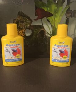 Tetra BettaSafe, aquarium Water Conditioner For Bettas, 1.69-Ounce, 50-Ml, Golds & Yellows, Model:16837 34 61ijyvCdhUL