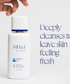 Obagi Nu-Derm Foaming Gel for Face – Hydrating Cleanser With Aloe Vera – Foaming Facial Cleanser – Lightweight Face Cleanser – Skincare Product for Smooth Skin - Deep-Cleansing Formula - 6.7fl oz 6.76 Fl Oz (Pack of 1) 14 61ikDUTlpL