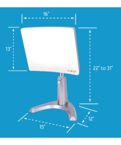 Carex Day-Light Classic Plus Bright Light Therapy Lamp - 10,000 LUX Light Therapy Lamp At 12 Inches, Sunlight Lamp, Daylight Lamp, Therapy Light For Low Energy Levels 26 61ikFe2qoRL