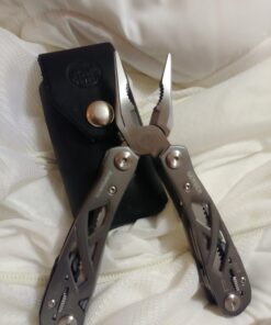 Gerber Gear Suspension 12-in-1 Needle Nose Pliers Multi-tool with Tool Lock - Multi-Plier, Wire Cutter, Crosspoint and Flathead Screwdriver Set, Small Scissors - EDC Gear and Equipment - Gray Grey 39 61ilulb6baL