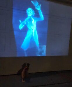 Updated Mini Projector with Bluetooth and Projector Screen, 9500Lumens Full HD 1080P Portable Video Projector, Home Theater Movie Projector Compatible with HDMI,USB,AV,Laptop,Smartphone 49 61imaVZCV L