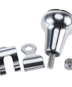 Amarine Made Aisi 316 Stainless Steel Marine Sport Boat Steering Wheel Knob with Plastic Cap, Maneuvering Knob - L 16 61imgsC7hVL