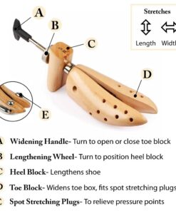 Alternative view of FootFitter Premium Professional 2-Way Shoe Stretcher, Stretches Length & Width, Strong & Heavy Duty Construction Women's Small (US 3.5 - 6.5)