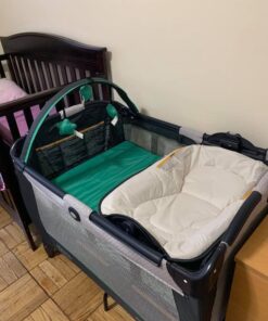 Graco Pack 'n Play Playard with Reversible Seat & Changer LX, Basin 31 61iqFAKk7AL