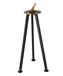Alternative view of The Metal Foundry Outdoor Sundial Stand Plinth Sundials Pedestal (Sundial NOT Included)