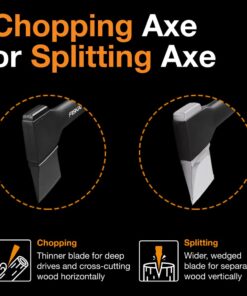 Fiskars X25 Splitting Axe, 28-Inchy, Black X25 Splitting Axe (Original) 33 61irTQAoTgL 1