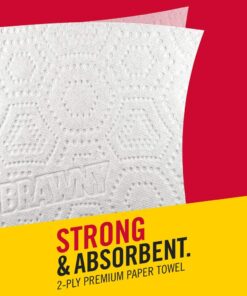 Brawny Paper Towels, 16 XL Rolls, Pick-A-Size, White, 16 = 32 Regular Rolls 8 Rolls (Pack of 2) 29 61is7eHgML