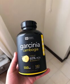 Sports Research Garcinia Cambogia Extract (60% HCA) with Extra Virgin Organic Coconut Oil | Non-GMO, Soy & Gluten Free (180 Liquid Softgels) 180 Count (Pack of 1) 17 61isSaQfDLL 1