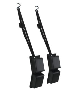 Alternative view of Extreme Max 3006.7270 BoatTector PWC Contour Fender with Hook & Strap Set with Adjustable Straps for Easy Secure Installation - 2-Pack Black