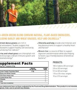 Kyo-Green Powdered Drink Mix Greens Blend Single Serve Packets, 0.88 Oz, 20 Count 0.088 Ounce (Pack of 20) 16 61itpb4McBL