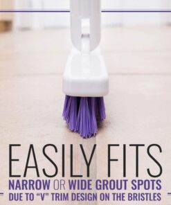 Fuller Brush Tile Grout E-Z Scrubber Complete - Lightweight Multipurpose Power Surface Scrubber & Cleaner Brush - Perfect for Cleaning Hard to Reach Areas 32 61iu02gjL9L