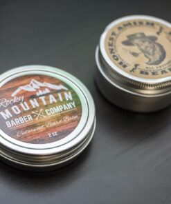 Beard Balm - Rocky Mountain Barber - 100% Natural - Premium Wax Blend with Cedarwood Scent, Nutrient Rich Bees Wax, Jojoba, Tea Tree, Coconut Oil 42 61iu0AsyMaL