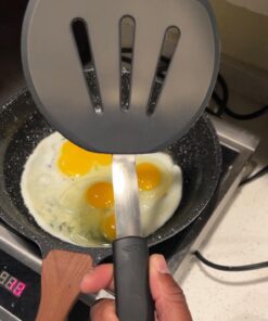 OXO Good Grips Silicone Flexible Pancake Turner, Black Silicone Turner 21 61ivHXNuL1L