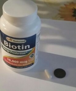 Best Naturals Maximum Potency Biotin 10,000 Mcg for Healthier and Longer Hair Growth Support Formula, 200 Count 28 61ivlV405gL