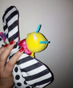 Lamaze Fifi the Firefly Clip On Car Seat and Stroller Toy - Soft Baby Hanging Toys - Baby Crinkle Toys with High Contrast Colors - Baby Travel Toys Ages 0 Months and Up 19 61iw6g3nhZL 1