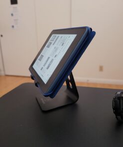 Lamicall Adjustable Cell Phone Stand, Desk Phone Holder, Cradle, Dock, Compatible with iPhone 15, 14, Plus, Pro, Pro Max, 13 12 X XS,4-8" Phones, Office Accessories, All Android Smartphone, Black 44 61ix6nqydL