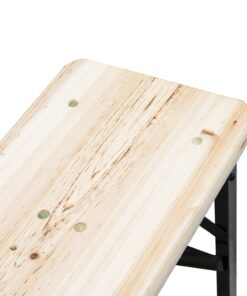 Outsunny 6' Portable Picnic Table and Bench Set, Outdoor Wooden Folding Camping Dining Table Set for Patio Garden Outdoor Activities 26 61iy8mrLEoL 1