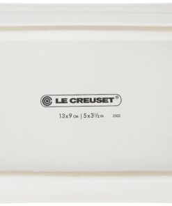 Le Creuset Stoneware European Butter Dish, White 10 61izSWR1MGL