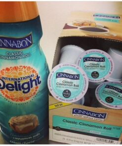 Cinnabon Classic Cinnamon Roll, Single-Serve Keurig K-Cup Pods, Flavored Coffee, 24 Count 24 Count (Pack of 1) 21 61j TJBF1JL