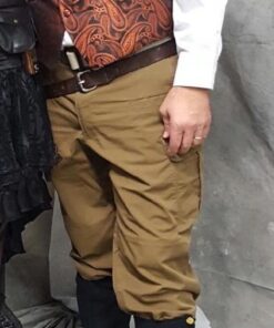 Forum Novelties Men's Adult Steampunk Suede Spats Costume Accessory One Size Black 24 61j VmtRWnL