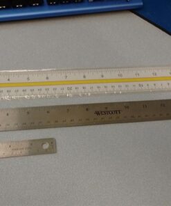 Westcott Stainless Steel Office Ruler with Non Slip Cork Base, 6-Inch (10414) 6 Inches 51 61j0LL669nL