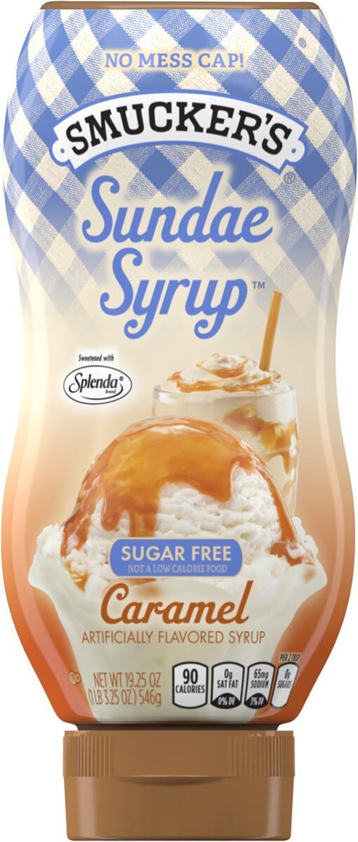 Smucker'S, Flavored Syrup Caramel Sugar Free, 19.25 Ounce