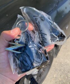 iJDMTOY Chrome Polished Ally Metal Letter Z Key Chain Ring Compatible With Nissan 240ZX 280ZX 300ZX 350Z 370Z Z Car 23 61j2ItugVL