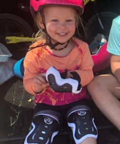 Strider - Knee and Elbow Pad Set for Safe Riding, Black 27 61j3N0daa8L