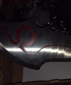 Armory Replicas Twin Blade Kratos Sword Set - Real Metal Blades of Chaos Replica with Display Plaque - Perfect for War Sword and Kratos Fans 29 61j3SjW4yRL