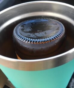 CHILLOUT LIFE 30oz Stainless Steel Tumbler with Lid - Double Wall Vacuum Insulated Large Travel Coffee Mug with Splash Proof Lid and Straw for Hot & Cold Drinks, Teal Tumbler, Pack of 1 30oz (pack of 1) Aqua Blue 32 61j4pkTLjQL