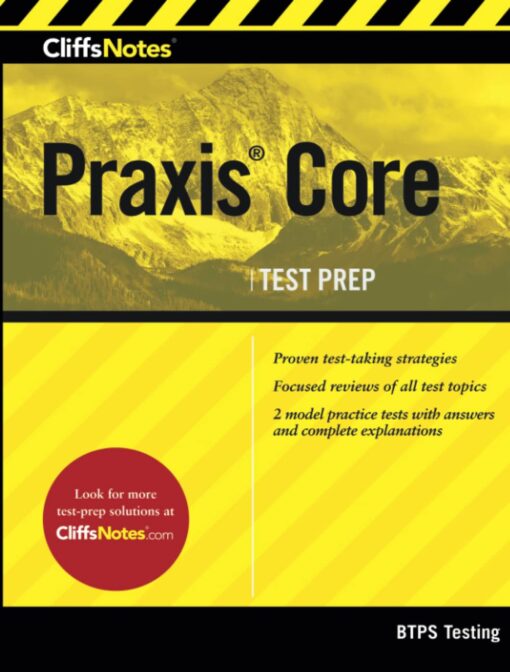 CliffsNotes Praxis Core (CliffsTestPrep) Paperback