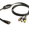 iSimple ISHD01 MediaLinx HDMI To Composite Video/Audio Adapter Cable (Black) 49 61j63TVj4hL