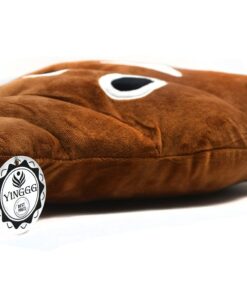 YINGGG 32cm Poop Plush Pillow Round Triangle Emotion Cushion Cute Decorative Stuffed Toy Brown Gifts for Kids and Friends 20 61j6nefxwjL