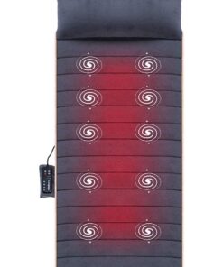Snailax Massage Mat with 10 Vibrating Motors and 4 Therapy Heating pad Full Body Massager Cushion for Relieving Back Lumbar Leg SL-363 44 61j8s2mNVDL