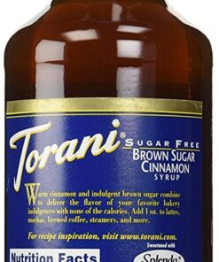Torani Brown Sugar Cinnamon Syrup Sugar Free 25.4 Fl Oz (Pack of 1) 20 61j95sHo22L
