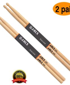 Alternative view of Drum Sticks 5A Wood Tip Drumstick (2 Pair Maple)