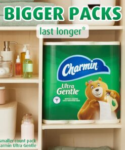 Charmin Ultra Gentle Toilet Paper, 18 Mega Rolls = 72 Regular Rolls 6 Count (Pack of 3) 24 61jAJKpLW7L