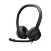 Logitech ClearChat Comfort/USB Headset H390 (Black) Black 1 Count (Pack of 1)