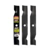 Maxpower 3 Blade Set for Many 48 in. Cut Craftsman, Husqvarna, Poulan Mowers Replaces OEM #'s 173920, 180054, PP24005, 532180054, Black 51 61jDtiGbDyL