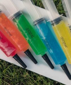 EZ-Inject 25 Pack Plastic Syringes for Jello Shots 1.5oz - 100% Safe and Reusable Jello Shot Syringes with Caps - Medium Syringe Shots Holiday and Halloween Party Supplies for Adults 29 61jGxgwyY0L