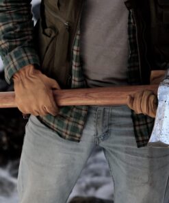1844 Helko Werk Germany Classic Nordic Splitting Axe - Made in Germany for Splitting Wood and Splitting Rounds and Heavy Duty Firewood, Scandinavian Axe - Head 5.5 lbs, Handle 31 in. (Nordic) #13521 19 61jI5kogeiL