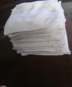 babygoal Baby Cloth Wipes 12 Pack, Washable Reusable Rayon from Bamboo Small Saliva Towels for Newborns, Ultra-Soft Cloth Face Wipes Beige 4.92x4.92 Inch (Pack of 12) 35 61jK JW2BwL