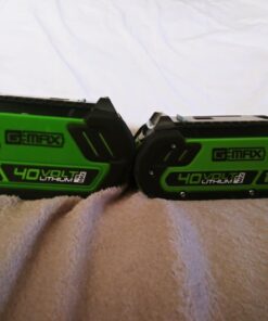 Greenworks 40V 4.0Ah Lithium-Ion Battery (Genuine Greenworks Battery / 75+ Compatible Tools) 4.0Ah Battery 40 61jKX naRGL