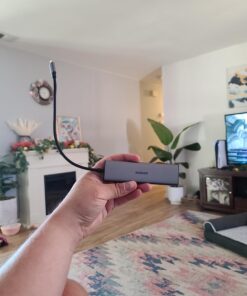 UGREEN Revodok 1061 USB C Hub 6-in-1 Gigabit USB C to Ethernet Adapter with 4K HDMI, 100W Power Delivery, 3 USB 3.0, Compatible with MacBook, iPad Pro, iPhone 15 Pro/Pro Max, Dell, HP, Chromebook. 45 61jKjy48tsL